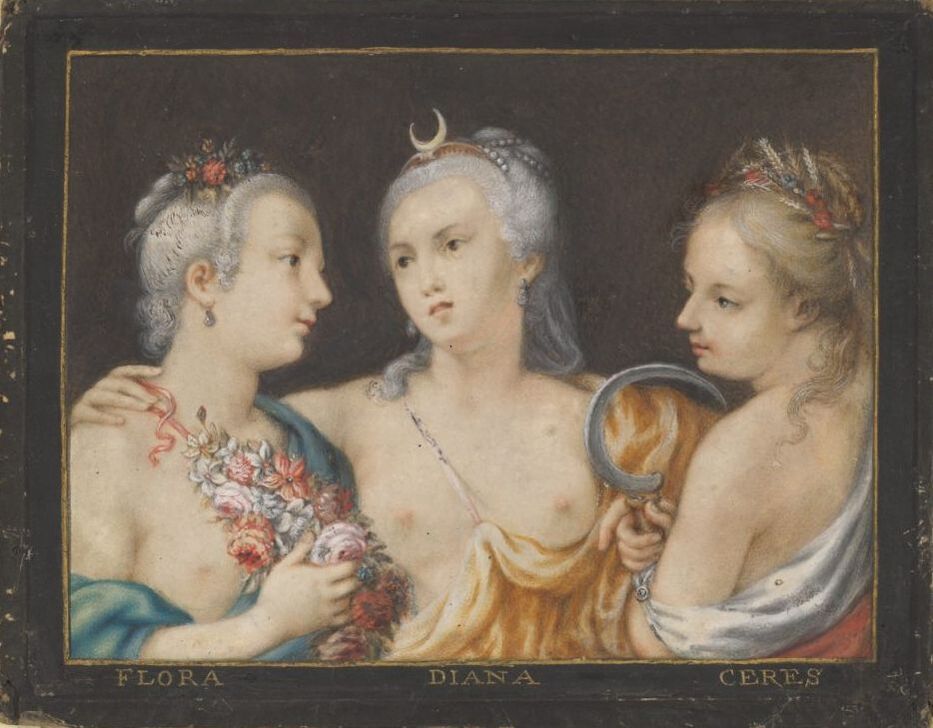 Flora, Diana and Ceres