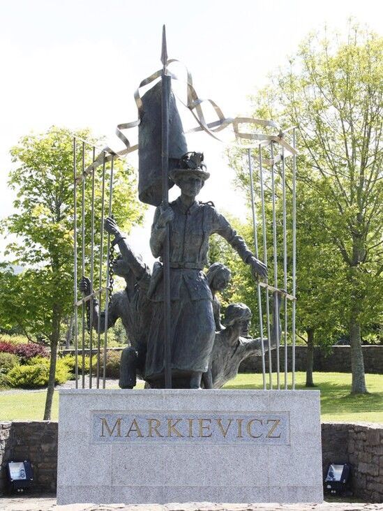 Countess Markievicz statue in Rathcormac